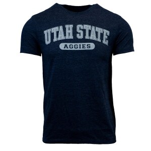utah state aggies tshirt navy